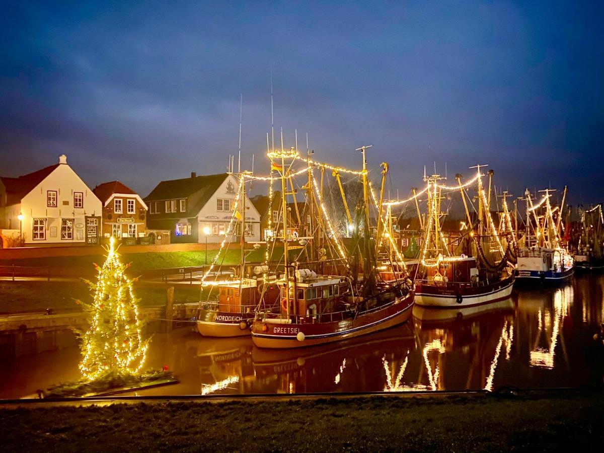 Krummhörn Bummert Am Hafen 3 Greetsiel מראה חיצוני תמונה